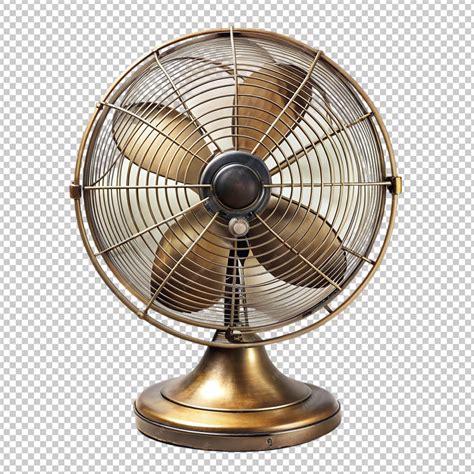 Floor fan vintage on transparent background | Premium AI-generated PSD