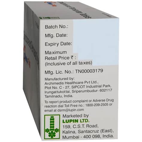 Dilnip T 40mg Strip Of 15 Tablets: Uses, Side Effects, Price & Dosage ...