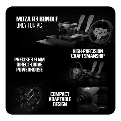 MOZA RACING R3 PC ONLY BUNDLE – RaceSims