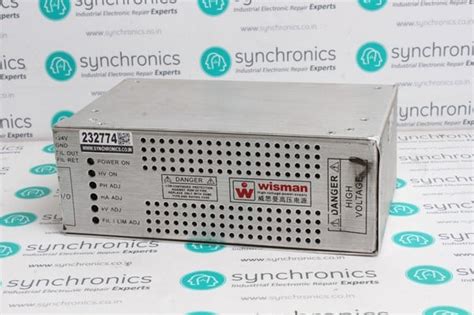 WISMAN HIGH VOLTAGE POWER SUPPLY X-3513… Repair India | Synchronics