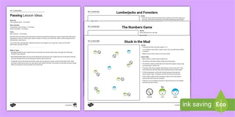 KS1 Football Skills 2 Passing Lesson Pack - PE Resources