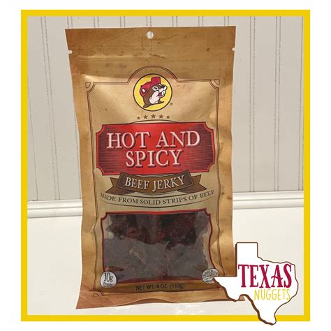 Buc-ee's Hot and Spicy Beef Jerky – Texas Nuggets