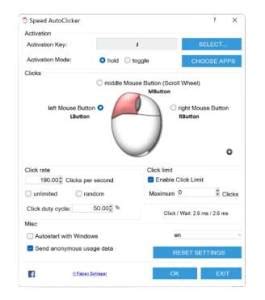 Image result for Click Speed Test Free Auto Clicker