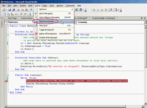 Image result for How to Debug in VB .Net