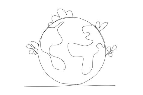 Earth Vector Drawing 的图像结果