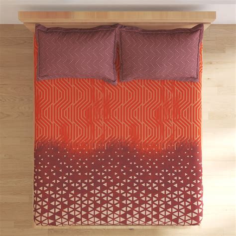 Buy Dallas Cotton 180TC Printed 3Pcs Queen Bedsheet Set from Home ...