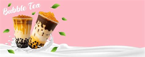 Bubble milk tea pearl milk tea different sorts of boba yummy drinks ...