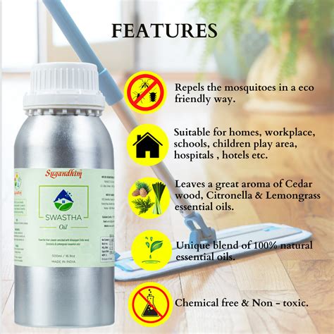 Swastha Floor Cleaning Oil & Spray | Non-Toxic Plant-Based Cleaners