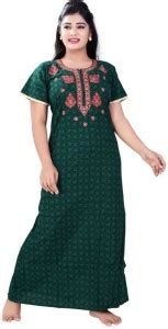 ZAIRRA Women Nighty - Buy ZAIRRA Women Nighty Online at Best Prices in ...