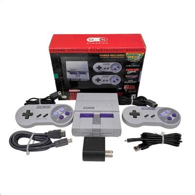 Nintendo SNES Classic Edition CLV-201 21 Pre-Loaded Game Game Console ...