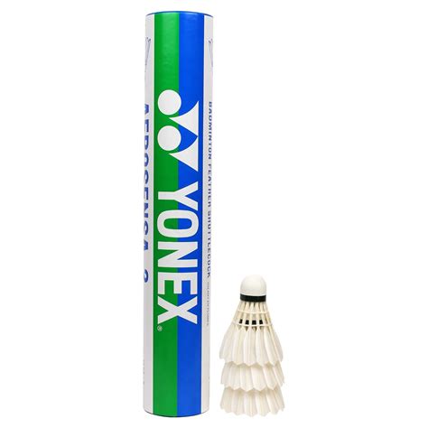Yonex Aerosensa 2 Feather Badminton Shuttlecocks (White, Medium Speed ...