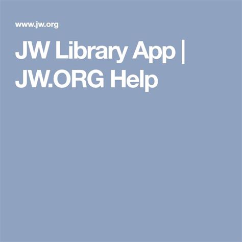 Image result for Open JW Library Tutorial