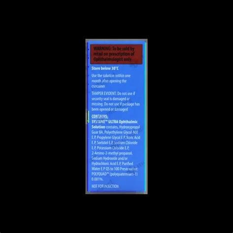 SYSTANE ULTRA DROPS 10 ML Price, Uses, Side Effects & Substitutes | Medkart