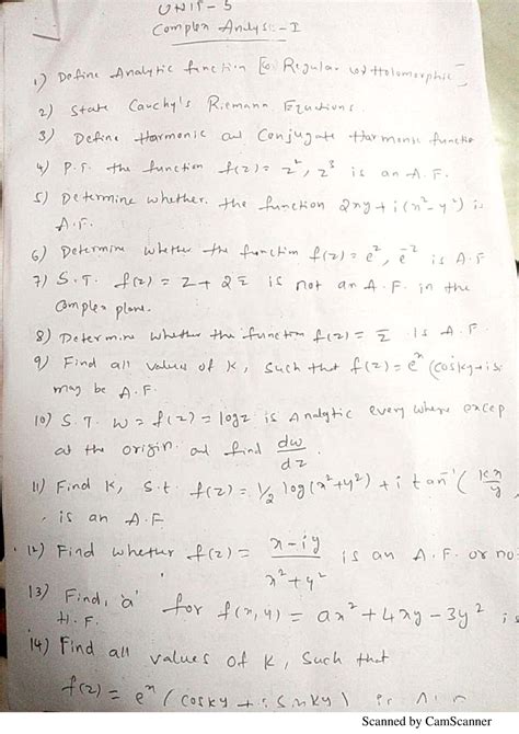 Maths unit6 - The above module consists of all about complex analysis ...
