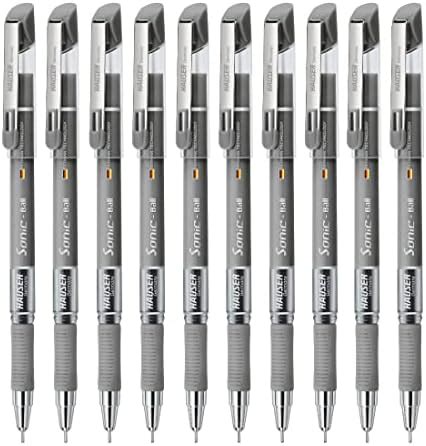 Hauser Sonic RT 0.7mm Ball Point Click Pens - Pack of 20 (Blue ...