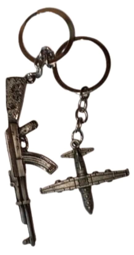Kanishk Creation PUBG Gun and Plane Keychains 2 pc. : Amazon.in: Bags ...