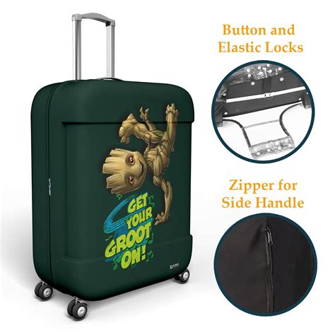 Buy Kuber Industries Marvel I Am Groot Luggage Cover|Polyester Travel ...
