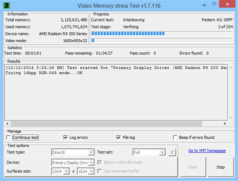 Check Computer Video Memory 的图像结果