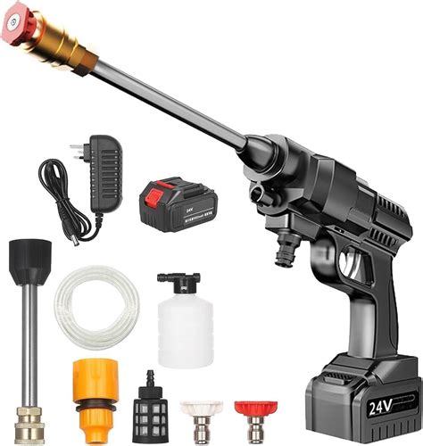 Maga Zone 24v Cordless Portable High Pressure Washer Electric Cleaner ...
