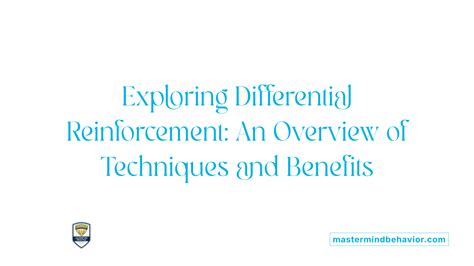 Image result for Differential Reinforcement Examples