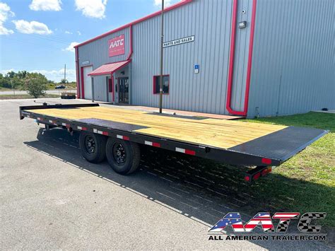 14OT-22 BIG TEX FULL 22' DECKOVER POWER TILT TRAILER 7 TON 14,000 GVWR ...
