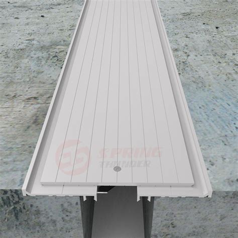 Parking Garage Heavy Duty Floor Expansion Joint Cover FDM