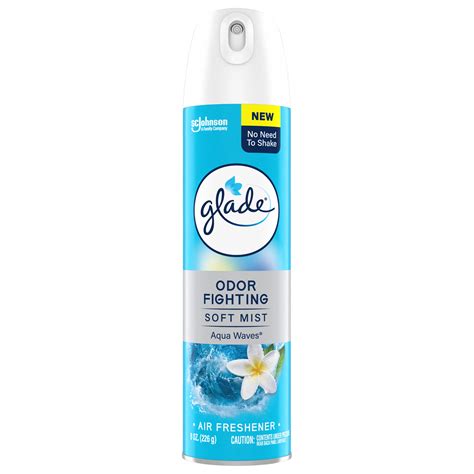 Glade Air Freshener Room Spray - Aqua Waves - Shop Air fresheners at H-E-B