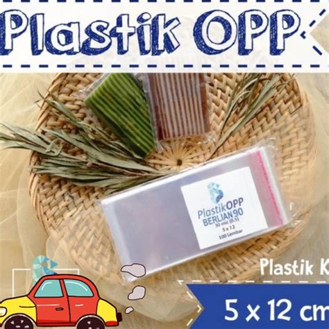 Jual Plastik OPP 5x12cm Plus sablon custom isi 100pcs - Kab. Bogor ...