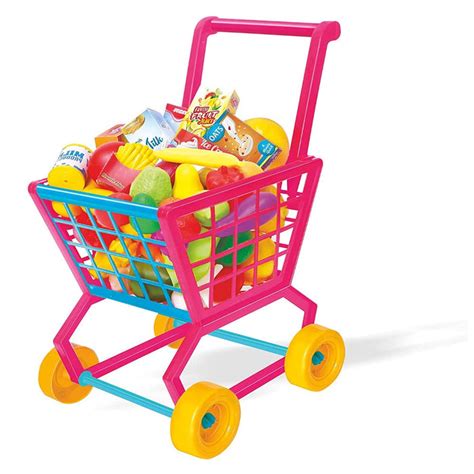 Toyzone Barbie Smart Shopping Trolley -Multicolor — Toycra