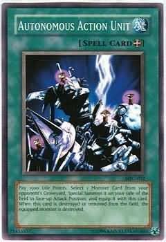 Yu-Gi-Oh! - Autonomous Action Unit (TU02-EN015) - Turbo Pack 2 - Promo ...