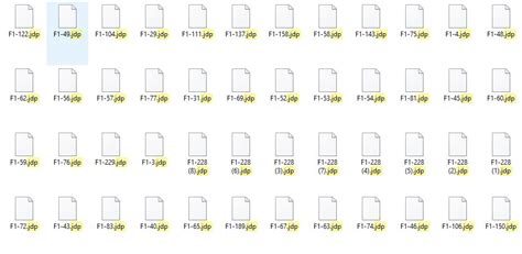 Open JDP File 的图像结果