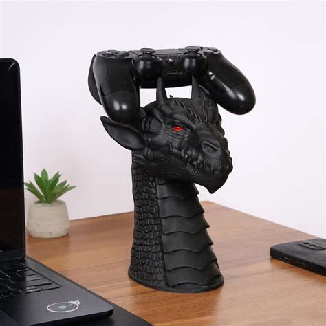 QUANTUM LEGENDS Dragon-Shaped Controller & On Ear Headphone Tabletop ...