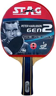 Stag Iconic Peter Karlsson Gen II Table Tennis Racquet | 172 Grams ...
