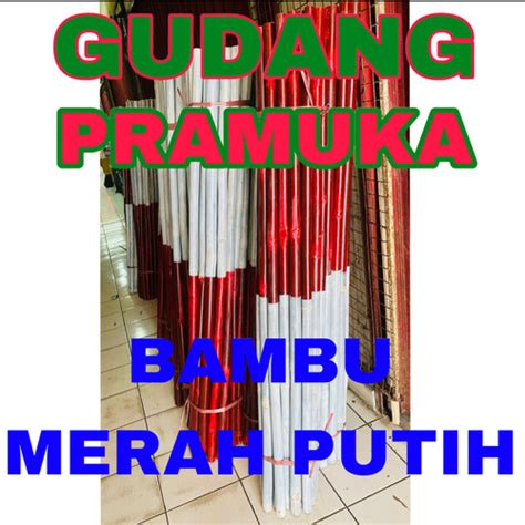 Jual Tongkat bambu pramuka merah putih 160 cm - Jakarta Utara - GUDANG ...