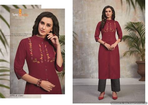 Tunic House Najuk Vol 2 Kurti With Bottom Catalog