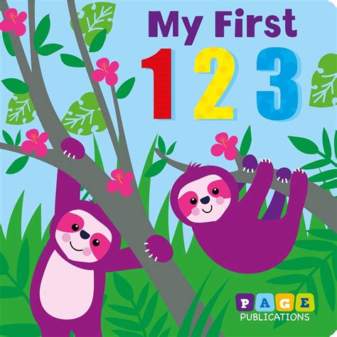 Buy My First 123 Board Book Children's Counting Books Early Numbers ...
