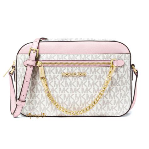 Michael Kors Jet Set Item Large Logo Chain Crossbody | Ubuy India