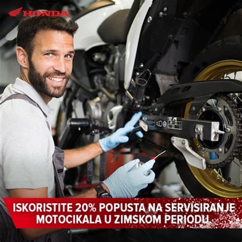 Zimska servisna akcija za Honda motocikle - Novosti