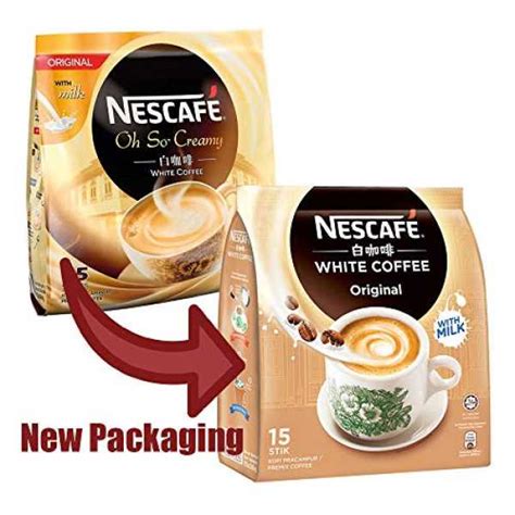 Nescafé Ipoh White Coffee "Oh So Creamy" Premix Instant Coffee for ...