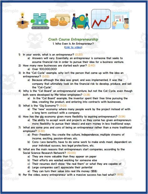 Entrepreneurship Worksheet.pdf 的图像结果