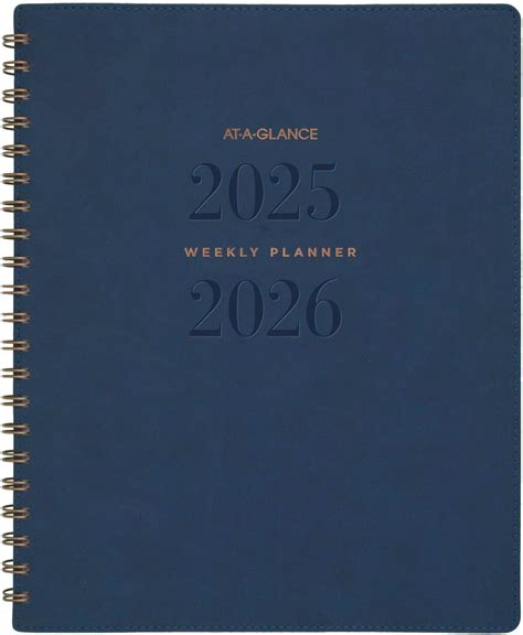 AT-A-GLANCE Planner 2025-2026 Academic, Weekly & Monthly, 8-1/2" x 11 ...