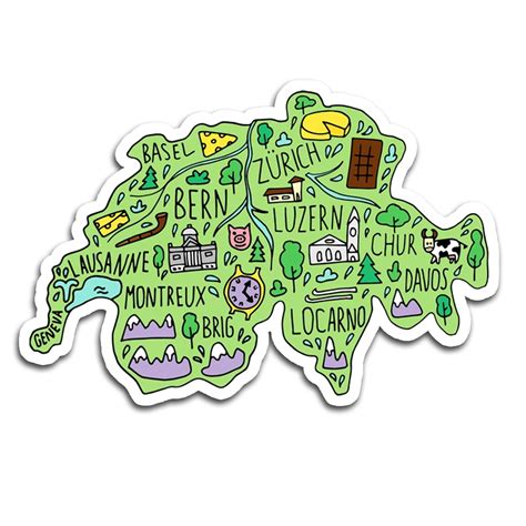 ShopTwiz Map Cool City Fridge Magnet and Door Magnets