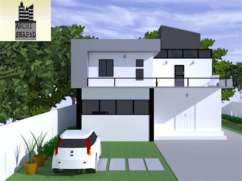 I will make and render an exterior house model in SketchUp | Freelancer