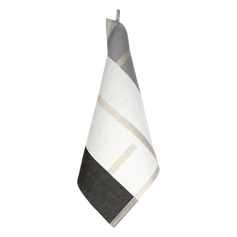 Lapuan Kankurit Serviette Suunta, 46 x 46 cm, blanc - gris - noir ...