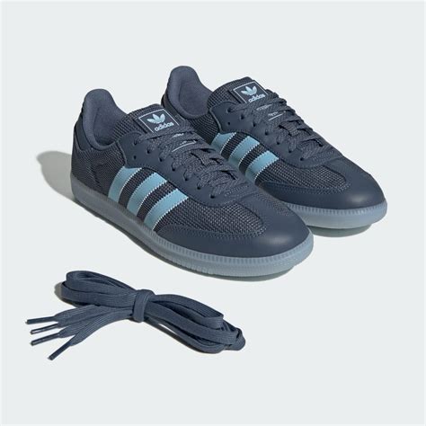 Shoes - Samba OG Shoes - Blue | adidas Qatar