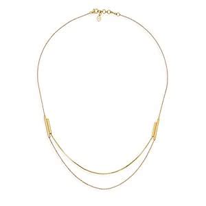 Mia by Tanishq 14KT 2 Colour Gold Pendant for Women : Amazon.in: Jewellery