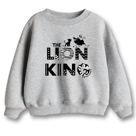 Minicult Full Sleeves Sweatshirt For Kids with LION KING Print(Lion ki ...