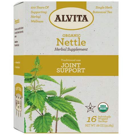 Amazon.com : Alvita Organic Nettle Tea, Herbal Organic Stinging Nettle ...