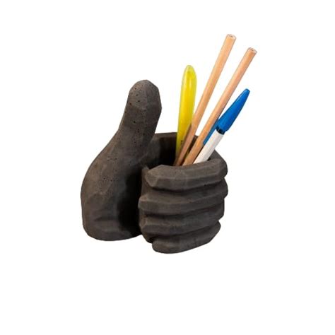 Greyt Thumbs up Styled Pen/Pencil Holder Decorative Pen Stand Organizer ...