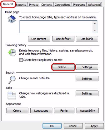 Image result for How to Delete Cache Internet Explorer